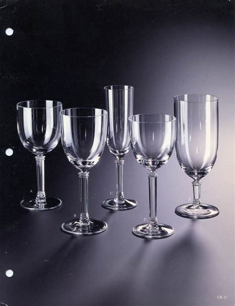 tiffany crystal glassware